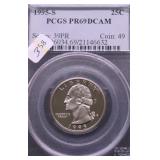 1995 S PCGS PF69DC WASHINGTON QUARTER