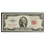 TWO DOLLAR US LEGAL TENDER XF