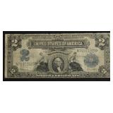 1899 2 $ SILVER CERTIFICATE VF