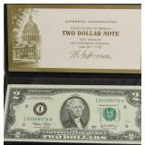2003 UNC 2$ US NOTE