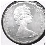 1965 CHOICE BU CANADA SILVER DOLLAR