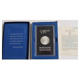 1881 CC CHOICE BU GSA  MORGAN DOLLAR W BOX PAPERS