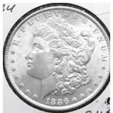 1886 CHOICE BU MORGAN DOLLAR