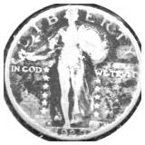 1929 D STANDIG QUARTER VG