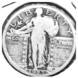 1927 STANDING QUARTER VG