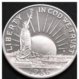 PROOF ELLIS ISLAND HALF DOLLAR