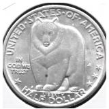 1936 BAY BRIDGE HALF DOLLAR AU