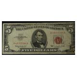 5 DOLLAR US LEGAL TENDER VF