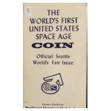 WORLDS FAIR SPACE AGE COIN