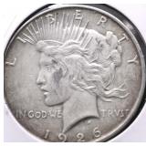 1926 D PEACE DOLLAR AU