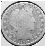 1899 BARBER HALF DOLLAR AG