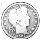 1902 BARBER HALF DOLLAR G