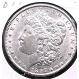 1897 MORGAN DOLLAR AU