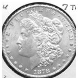 1878 7 TF GEM BU MORGAN DOLLAR