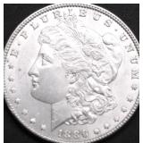 1886 CHOICE BU MORGAN DOLLAR