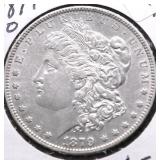 1879 O MORGAN DOLLAR AU