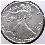 1989 SILVER EAGLE GEM