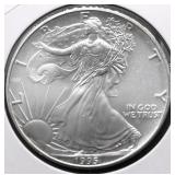 1995 SILVER EAGLE GEM