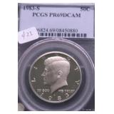 1983 S PCGS PF69DC KENNEDY HALF DOLLAR