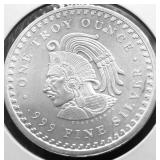 1 OZ .999 SILVER ROUND