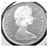 1965 CHOICE BU CANADA SILVER DOLLAR