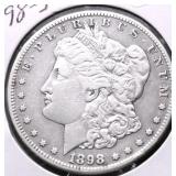 1898 S MORGAN DOLLAR  XF