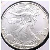 2000 SILVER EAGLE GEM