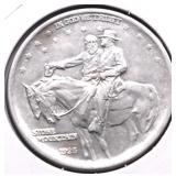 1925 GEM BU STONE MTN HALF DOLLAR