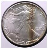 1990 SILVER  EAGLE GEM