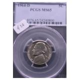 1964 D PCGS MS65 JEFFERSON NICKEL