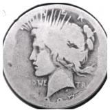 1927 PEACE DOLLAR NICE LOW BALL
