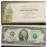 2003 2$ UNC US NOTE