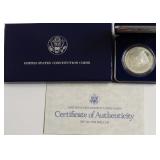 1987 US CONSTITUTION COIN