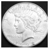 1923 S PEACE DOLLAR XF