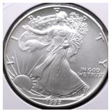 1992 SILVER EAGLE GEM