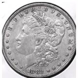1882 O MORGAN DOLLAR XF