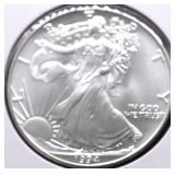 1994 SILVER EAGLE GEM