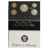 1994 SILVER PROOF SET