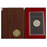 1974 S SILVER PROOF GSA IKE DOLLAR