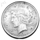 1922 PEACE DOLLAR CULL