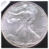 1997 SILVER EAGLE GEM