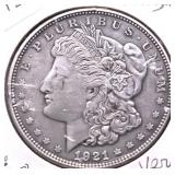 1921 D MORGAN DOLLAR XF