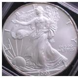 2003 SILVER EAGLE GEM