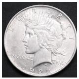 1922 PEACE DOLLAR XF