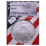 2006 NGC MS69 SILVER EAGLE