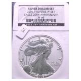 2006 P NGC PF69 REVERSE PROOF SILVER EAGLE