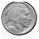 1924 D BUFFALO NICKEL VF