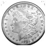 1921 D MORGAN DOLLAR XF