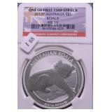 2012 P NGC MC69 AUSTRALIA KOALA