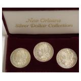 CHOICE BU NEW ORLEANS MORGAN DOLLAR SET W BOX